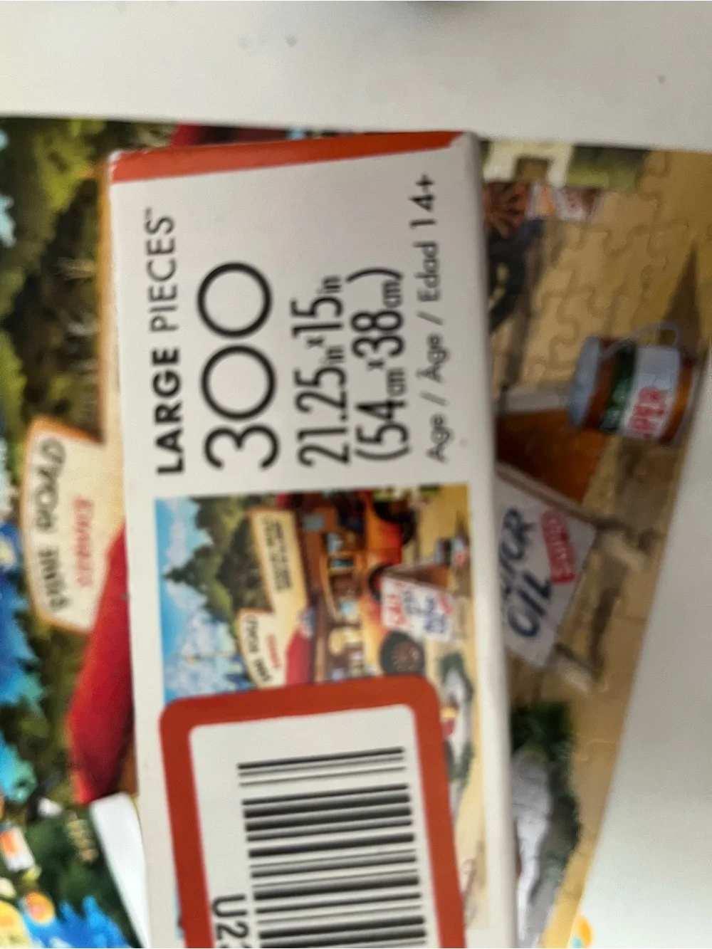 Pine Road Station jigsaw puzzle-300 large pieces-Buffalo